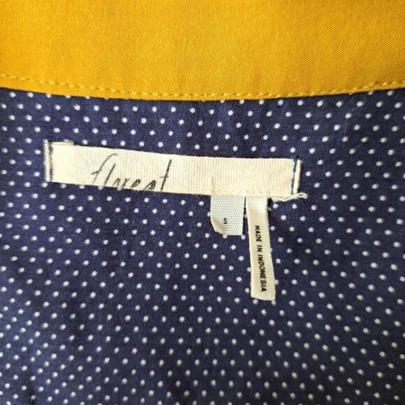 Anthropologie Floreat Raella Dress Embroidered Long Sleeve V-neck Small - Picture 3 of 15